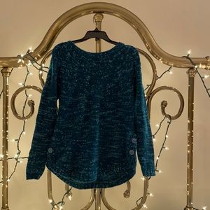 Teal Croft And Barrow Sweater